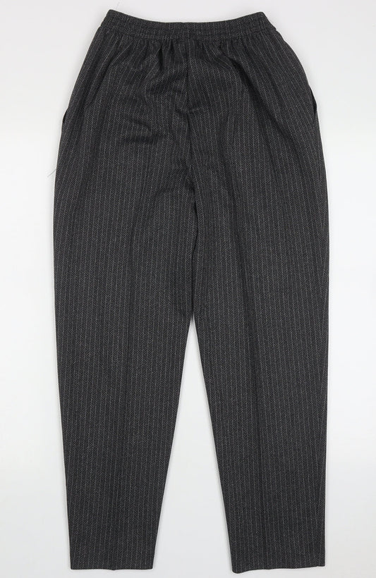 Womens UK Size 14 Marks and Spencer Regular Fit  Black Trousers