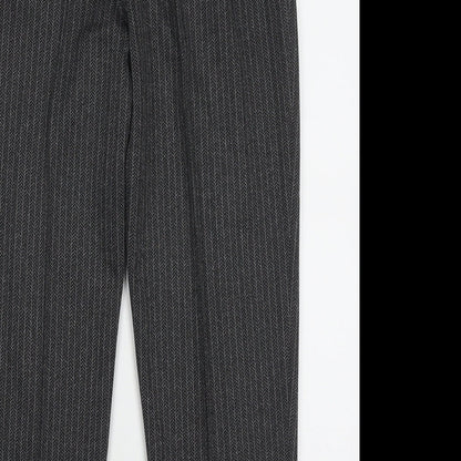 Womens UK Size 14 Marks and Spencer Regular Fit  Black Trousers