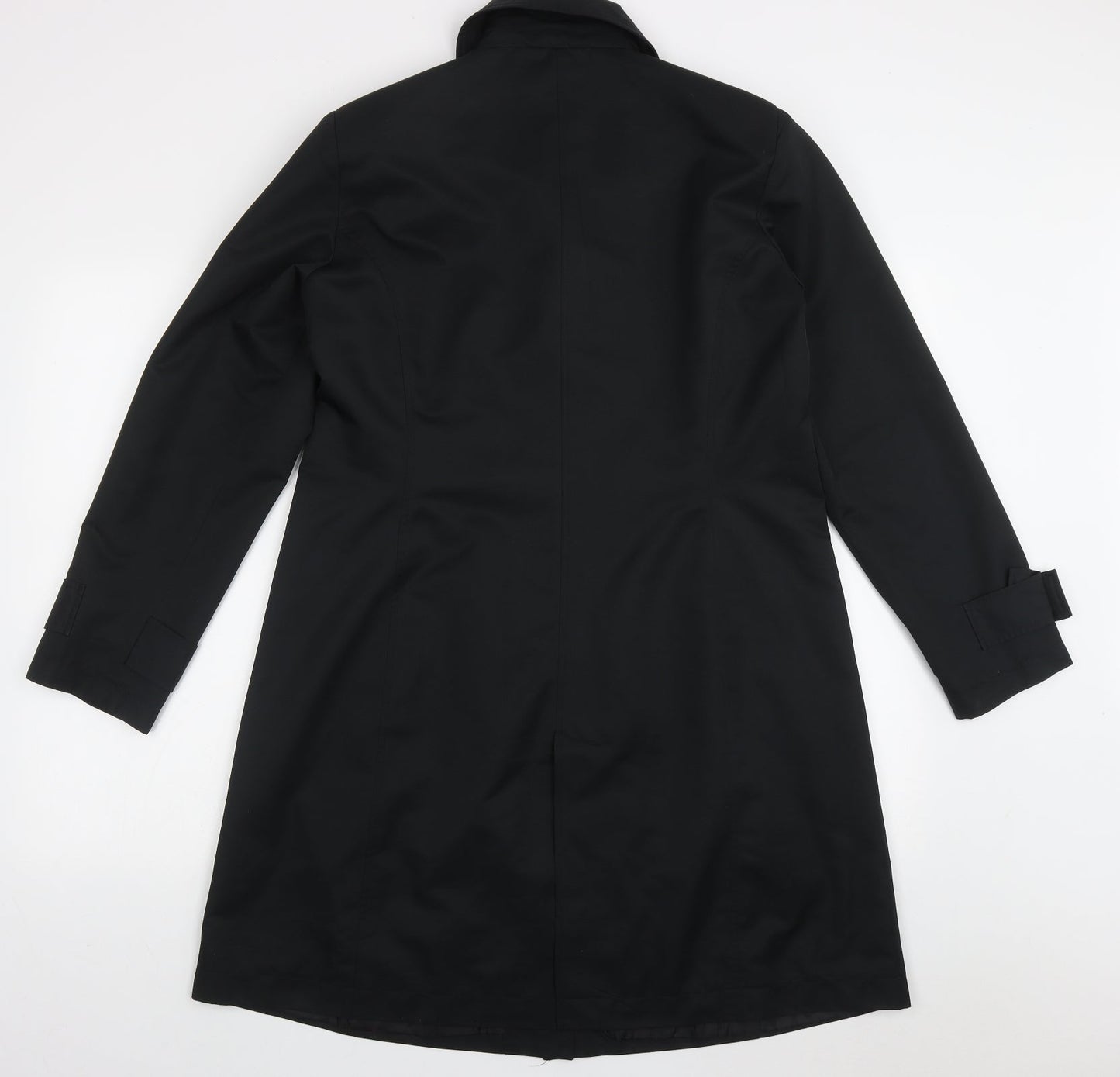 Agenda Womens Black   Jacket  Size 14  Button