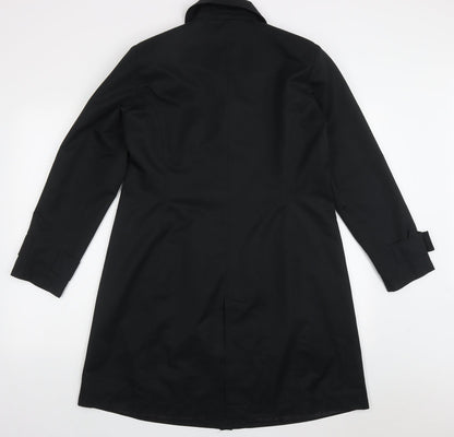 Agenda Womens Black   Jacket  Size 14  Button