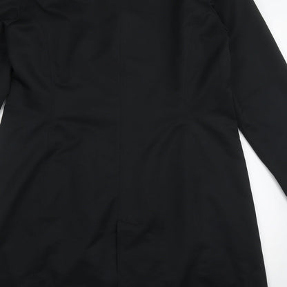Agenda Womens Black   Jacket  Size 14  Button