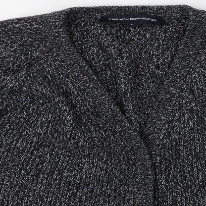 Womens UK Size S French Connection Blue Cardigan Jumper