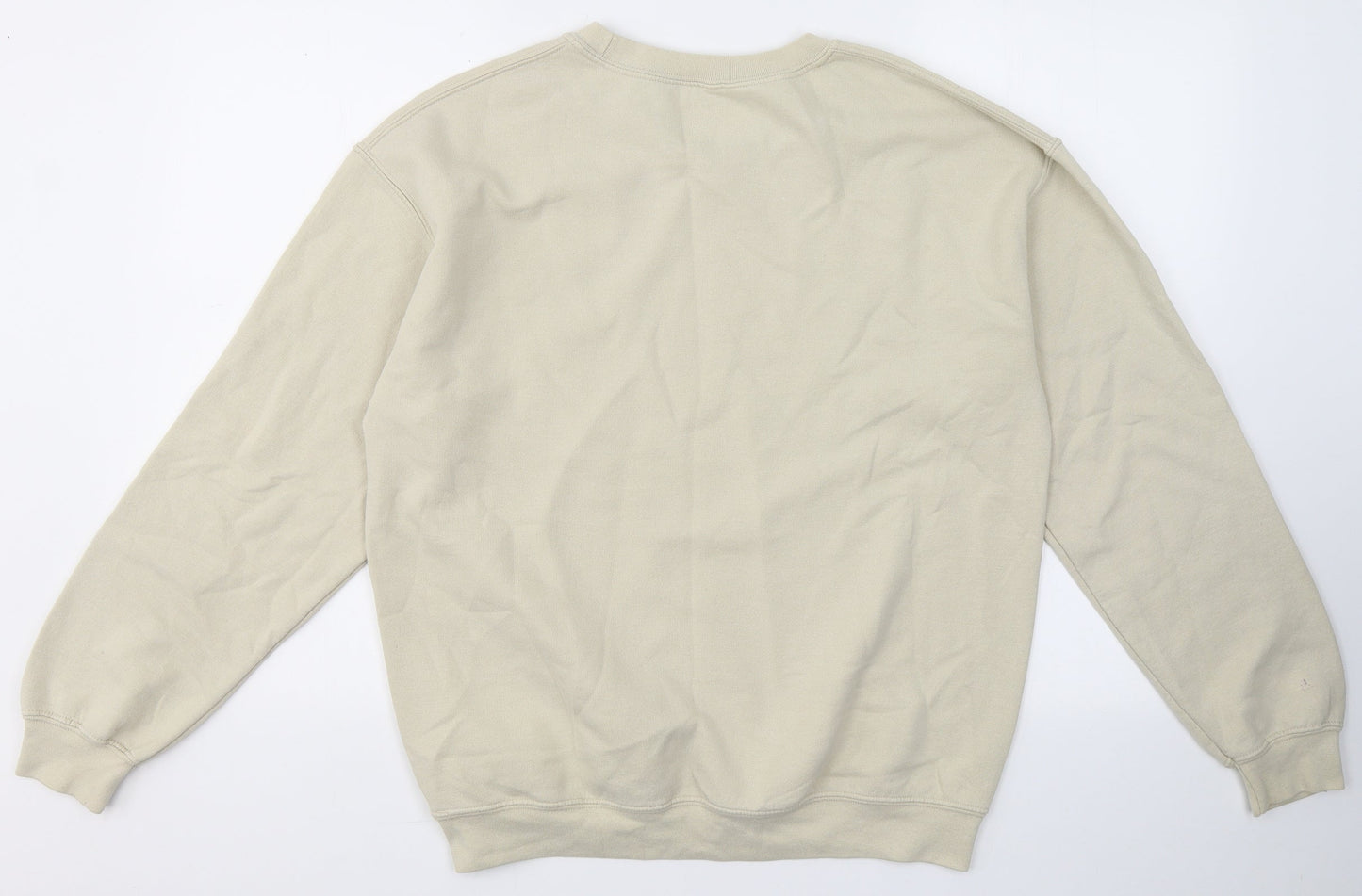 Womens UK Size S PRETTYLITTLETHING Beige Pullover Jumper