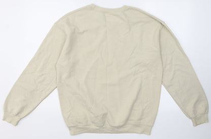 Womens UK Size S PRETTYLITTLETHING Beige Pullover Jumper