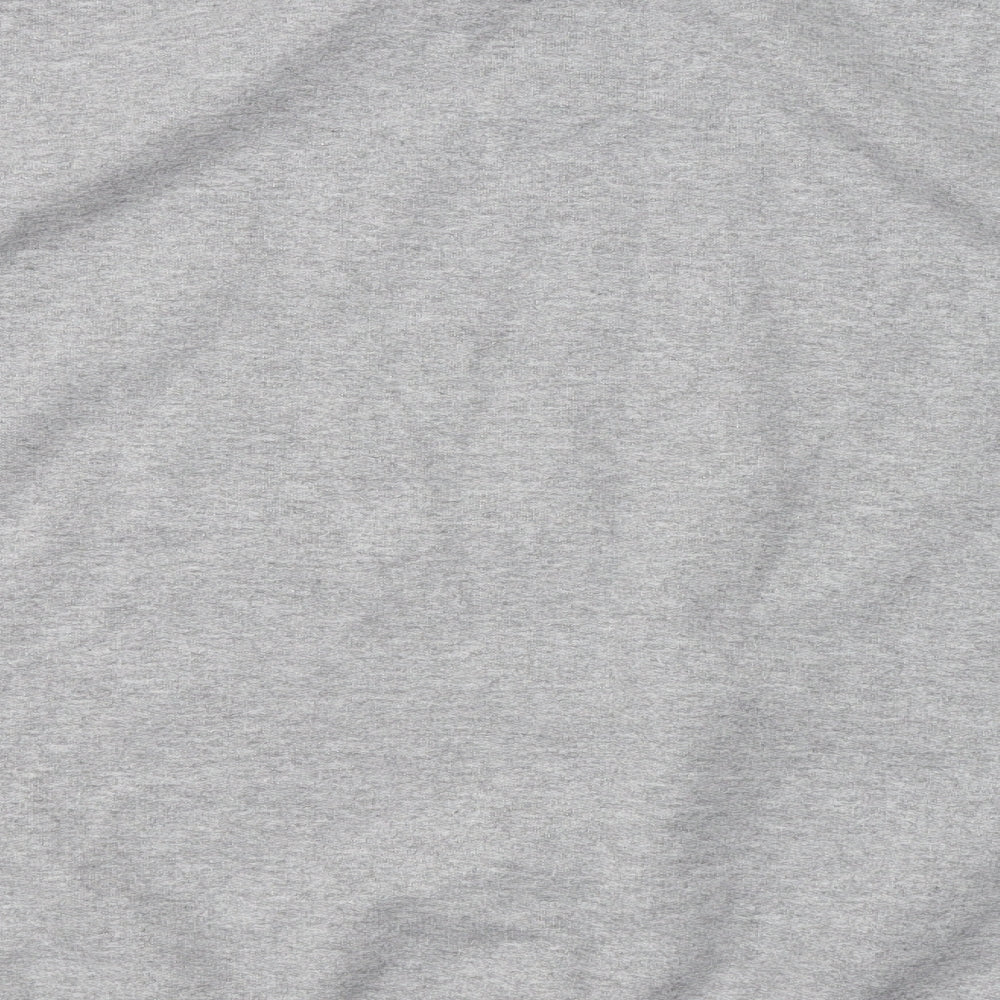 Gildan Mens Green Round Neck  Cotton Pullover Jumper Size XL