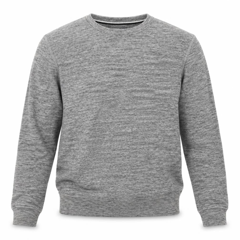 Mens UK Size S Nutmeg Grey Pullover Jumper