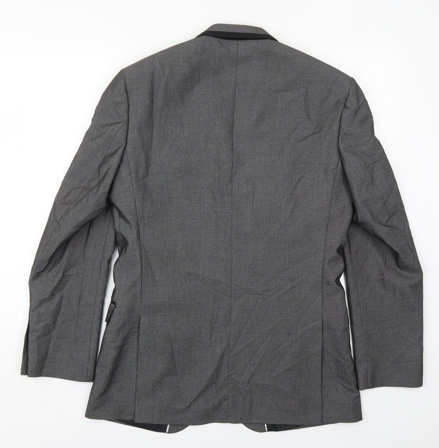 Mens UK Size 38 Red Herring Regular Grey Suit Jacket