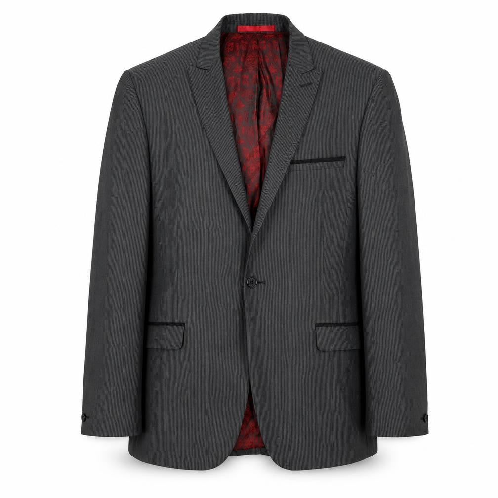 Mens UK Size 40 Red Herring Regular Grey Suit Jacket