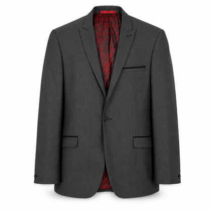 Mens UK Size 40 Red Herring Regular Grey Suit Jacket