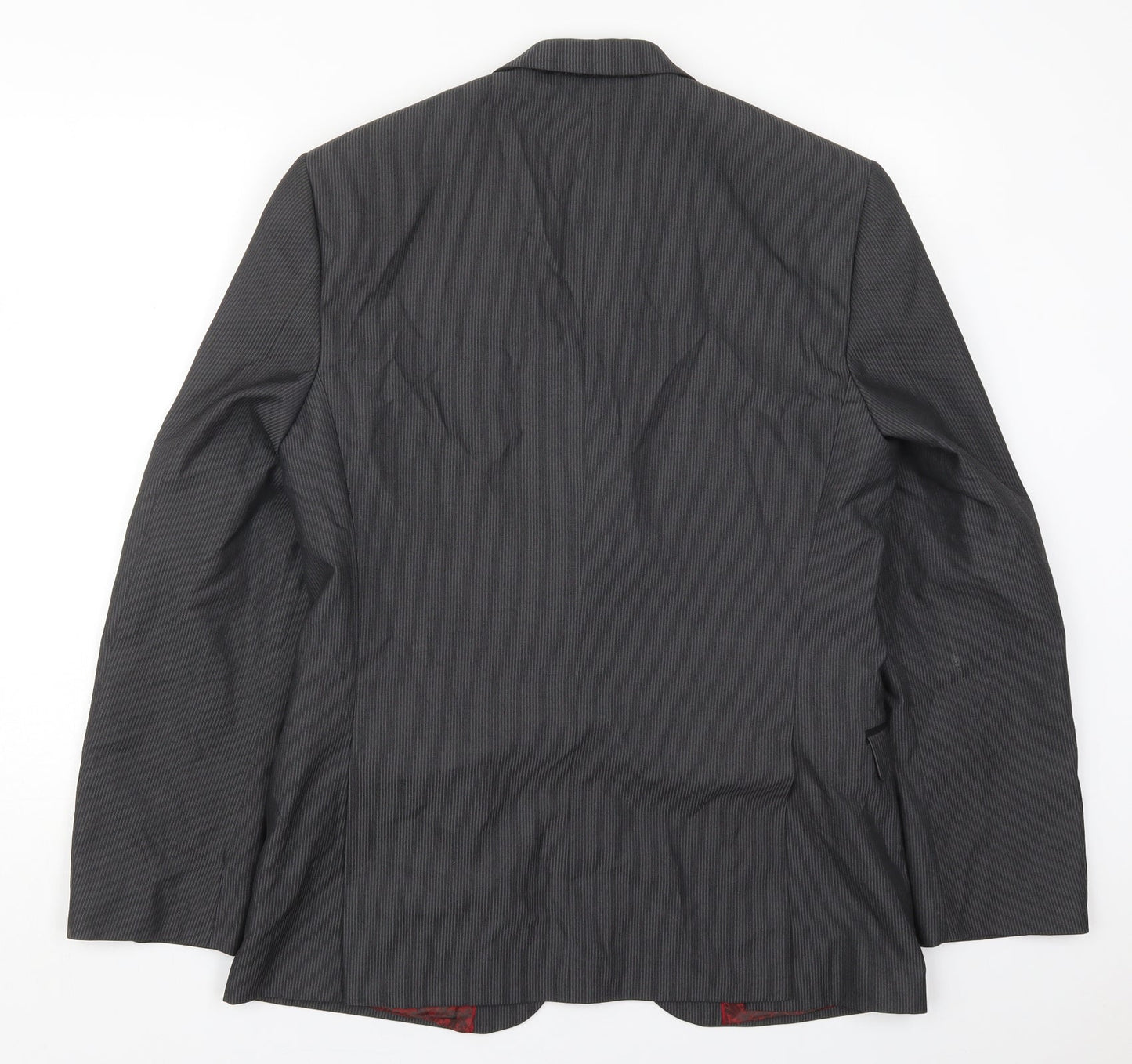 Mens UK Size 40 Red Herring Regular Grey Suit Jacket