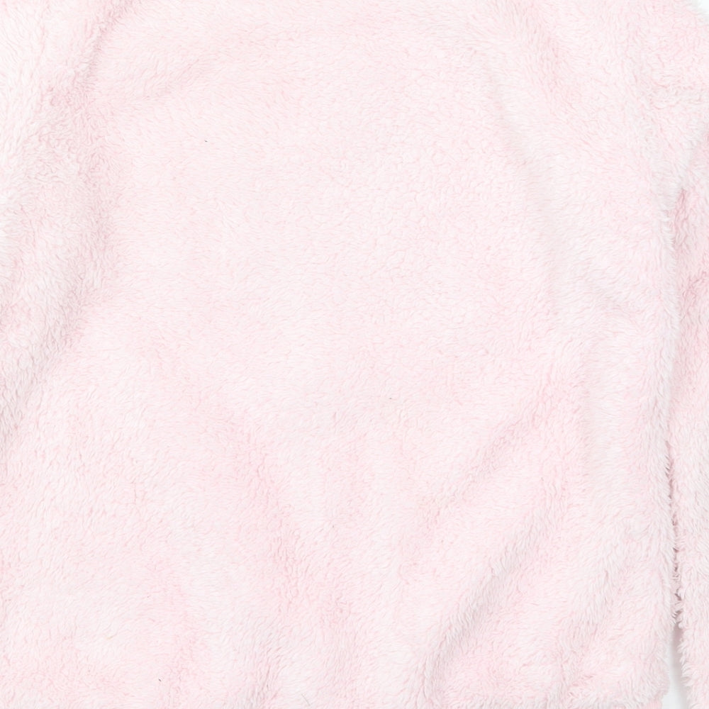 George Womens Pink Solid Polyester Top Pyjama Top Size 8   - Shine Bright