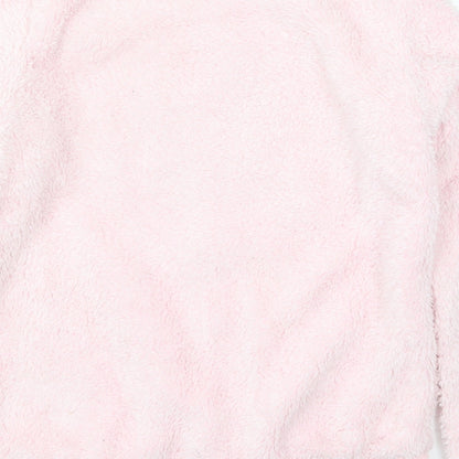George Womens Pink Solid Polyester Top Pyjama Top Size 8   - Shine Bright