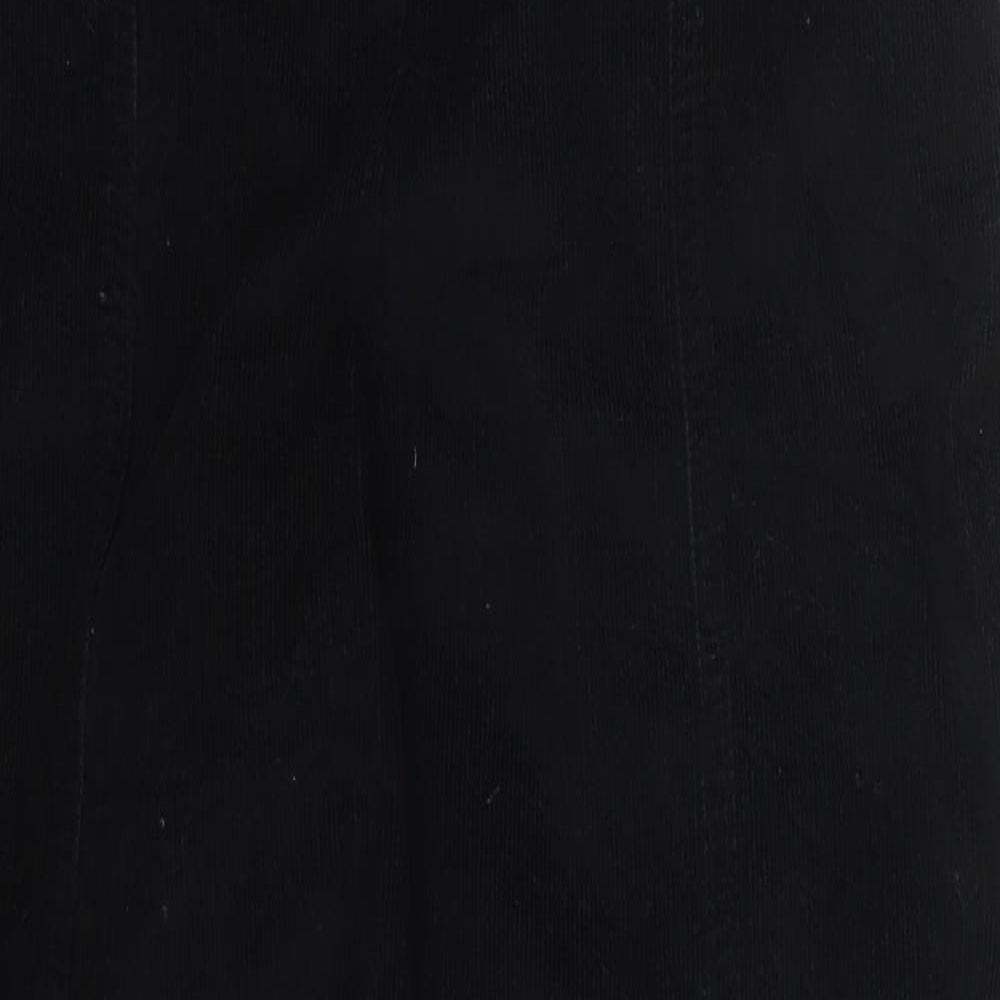 Womens UK Size 12 Isle Regular Fit  Black Trousers