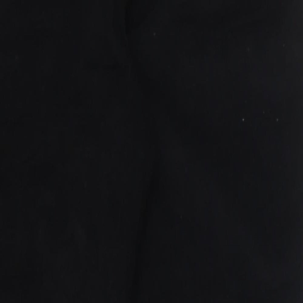 Womens UK Size 12 Isle Regular Fit  Black Trousers