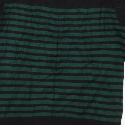 Womens UK Size 10 Warehouse Green Pullover Jumper