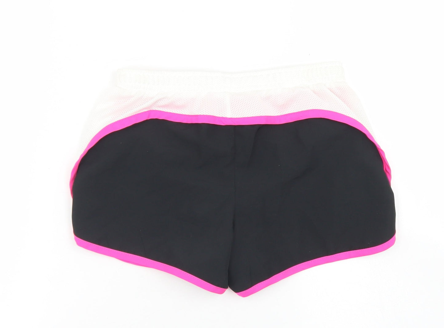 Layer 8 Womens Black Colourblock Polyester Hot Pants Shorts Size S L3 in Regular