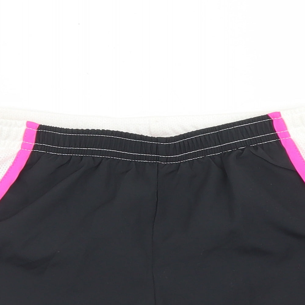 Layer 8 Womens Black Colourblock Polyester Hot Pants Shorts Size S L3 in Regular