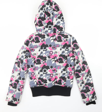 Womens UK Size S Only Pink Parka Coat