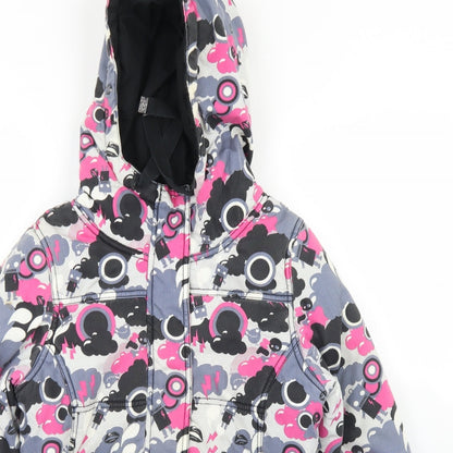 Womens UK Size S Only Pink Parka Coat