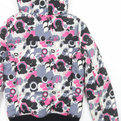 Womens UK Size S Only Pink Parka Coat