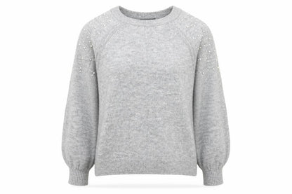 Womens UK Size L Primark Grey Pullover Jumper