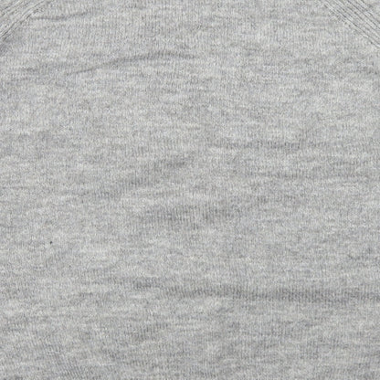 Primark Womens Grey Crew Neck  Acrylic Pullover Jumper Size L