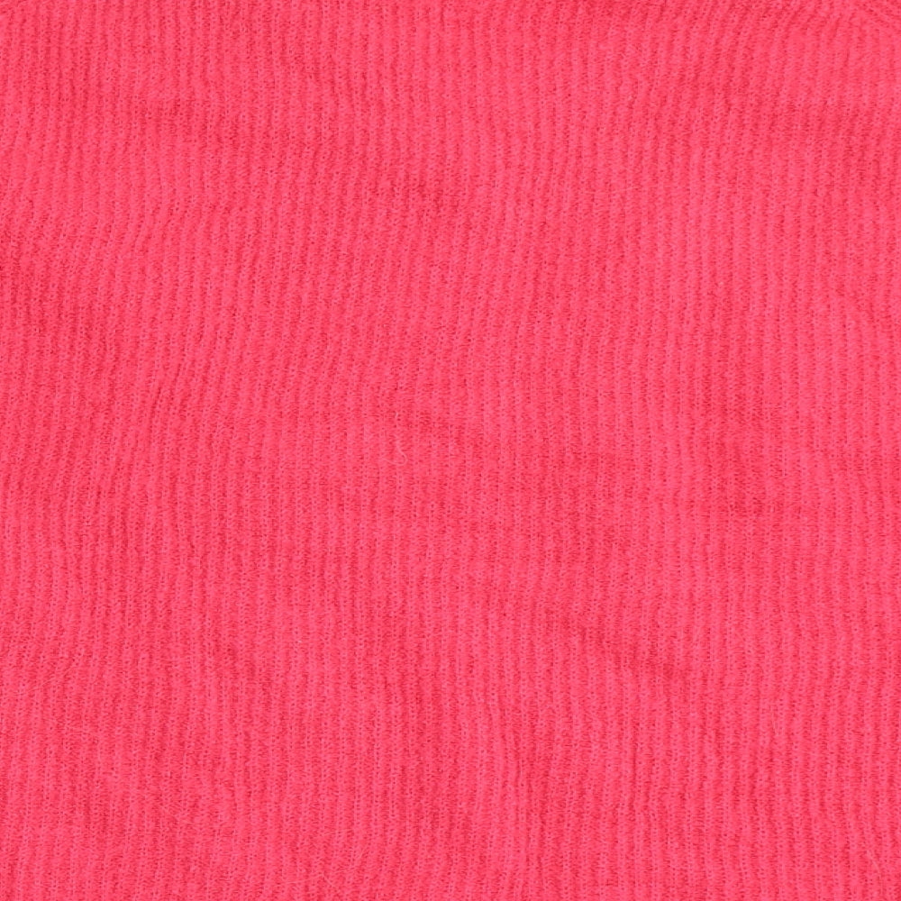 Womens UK Size 12 Topshop Pink Pullover Jumper
