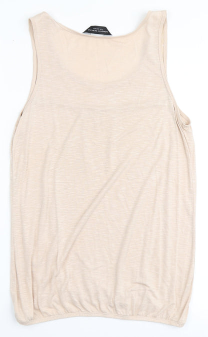 Womens UK Size 8 Dorothy Perkins Pink Basic Tank