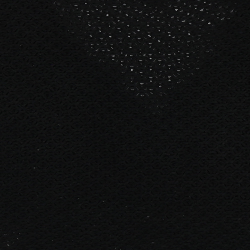 F&F Womens Black V-Neck  Acrylic Cardigan Jumper Size 12