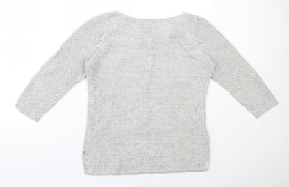 Womens UK Size XS Old Navy Grey Pullover Jumper