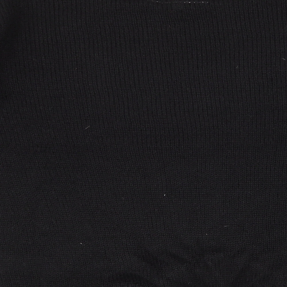 Womens UK Size 8 New Look Black Pullover Jumper