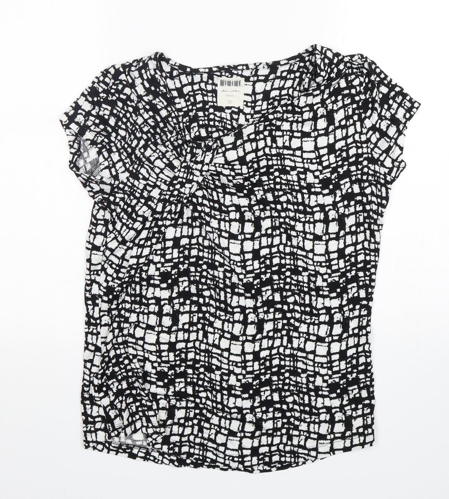 Womens UK Size 10 NEXT Multicoloured Basic T-Shirt