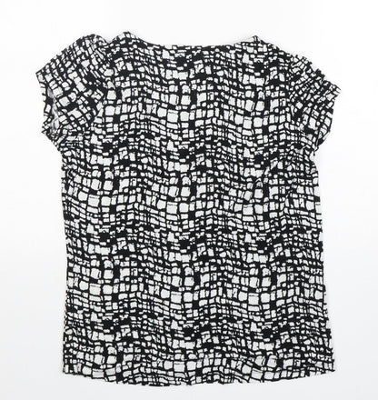 Womens UK Size 10 NEXT Multicoloured Basic T-Shirt