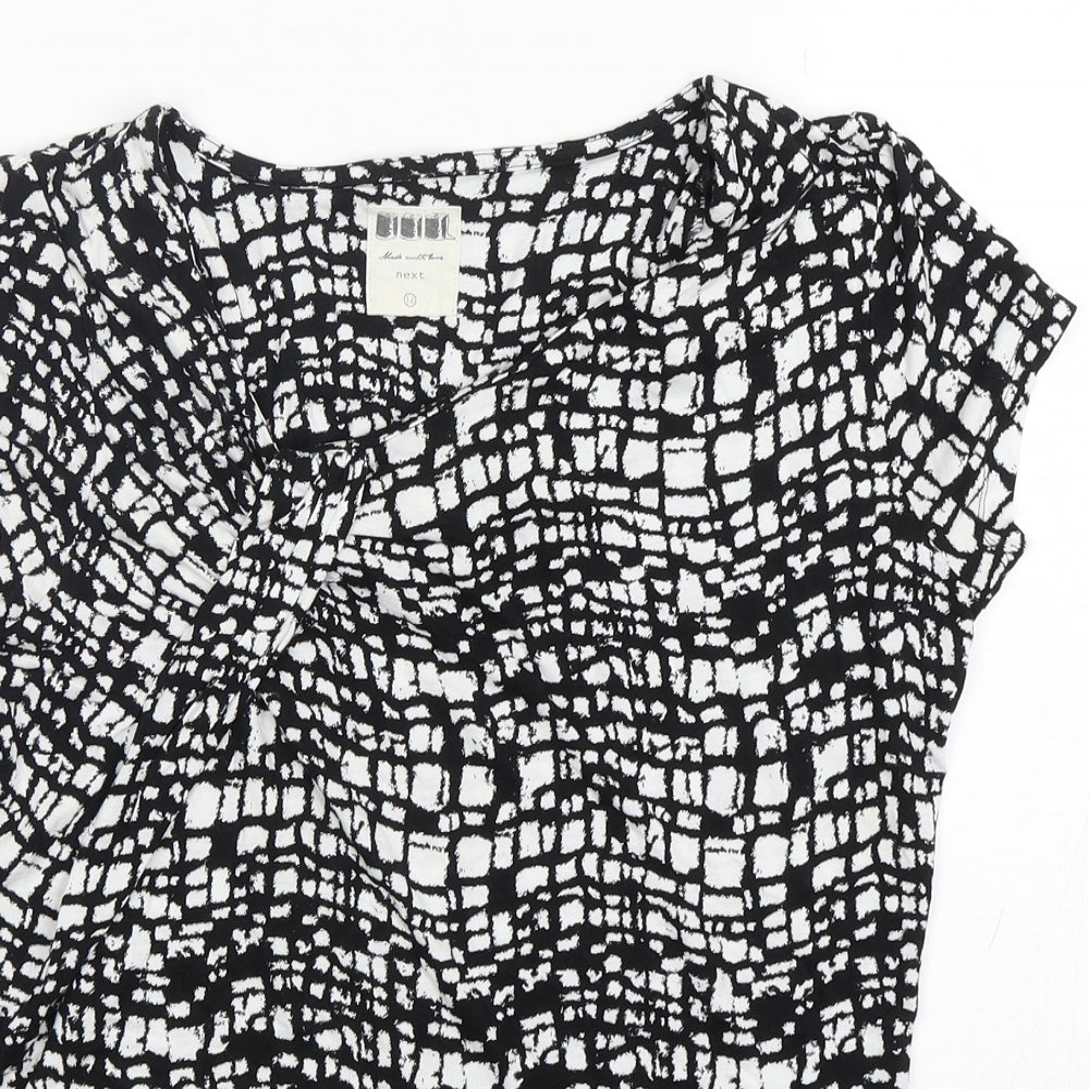 Womens UK Size 10 NEXT Multicoloured Basic T-Shirt