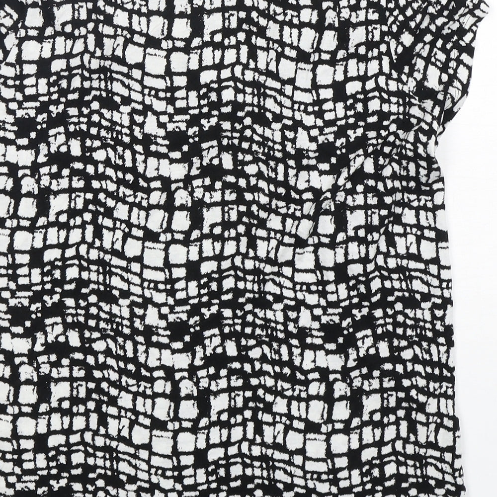 Womens UK Size 10 NEXT Multicoloured Basic T-Shirt