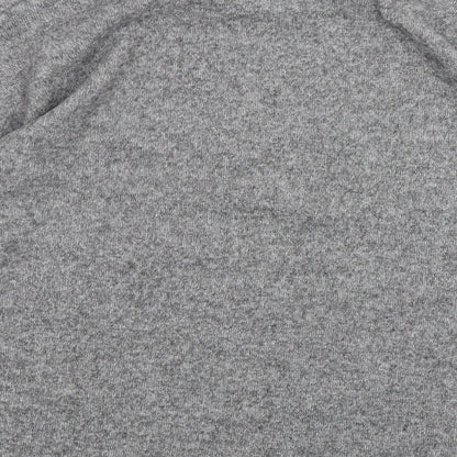 F&F Womens Grey Round Neck  Polyester Pullover Jumper Size 14