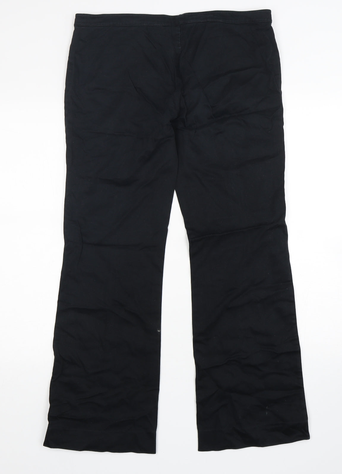 Womens UK Size 36 in Preworn Regular Fit  Black Trousers