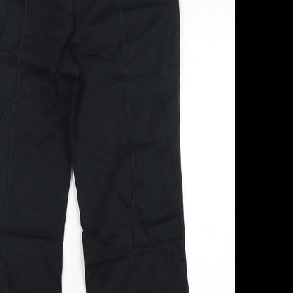 Womens UK Size 36 in Preworn Regular Fit  Black Trousers