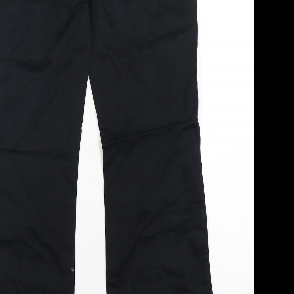 Womens UK Size 36 in Preworn Regular Fit  Black Trousers