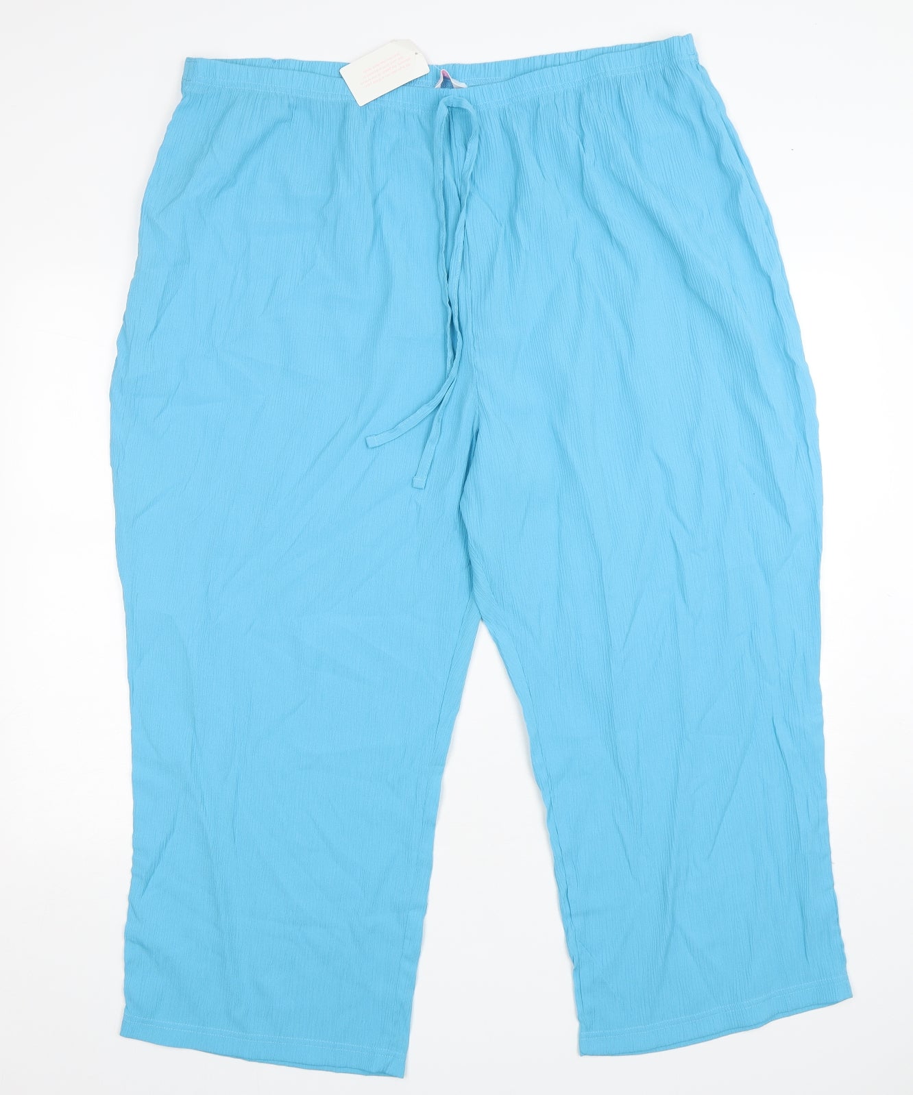 Womens UK Size 40 in Casual Comfort Regular Fit  Blue Trousers