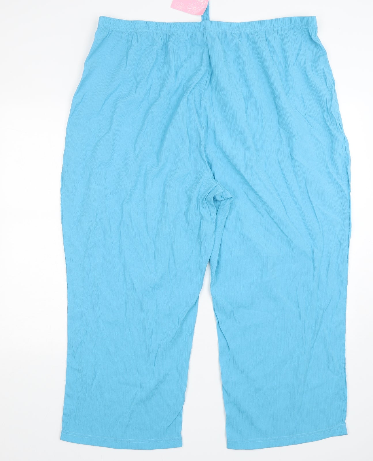 Womens UK Size 40 in Casual Comfort Regular Fit  Blue Trousers