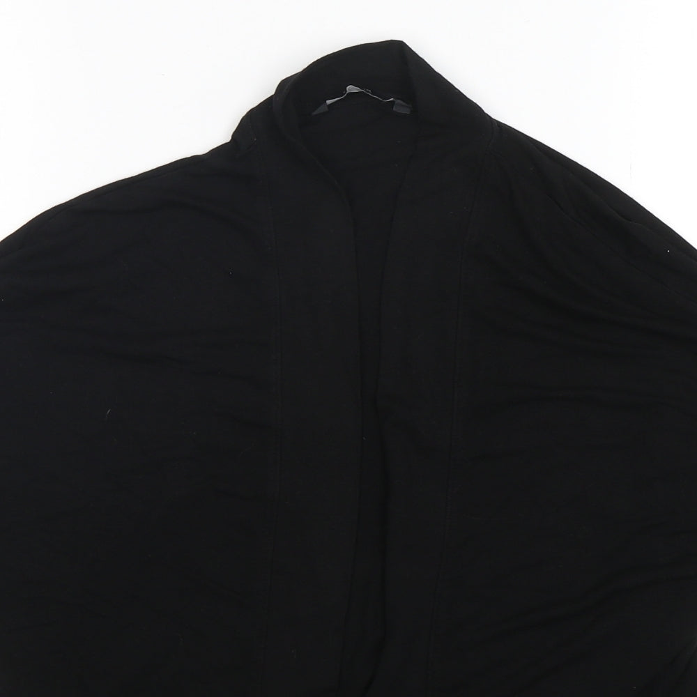 George Womens Black V-Neck  Viscose Cardigan Jumper Size 12