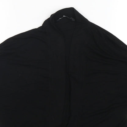 George Womens Black V-Neck  Viscose Cardigan Jumper Size 12