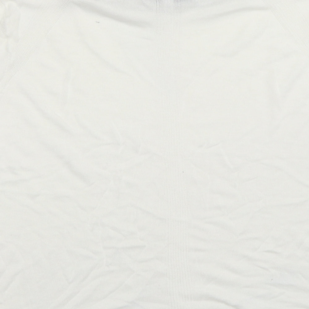 Womens UK Size 14 NEXT White Pullover Jumper
