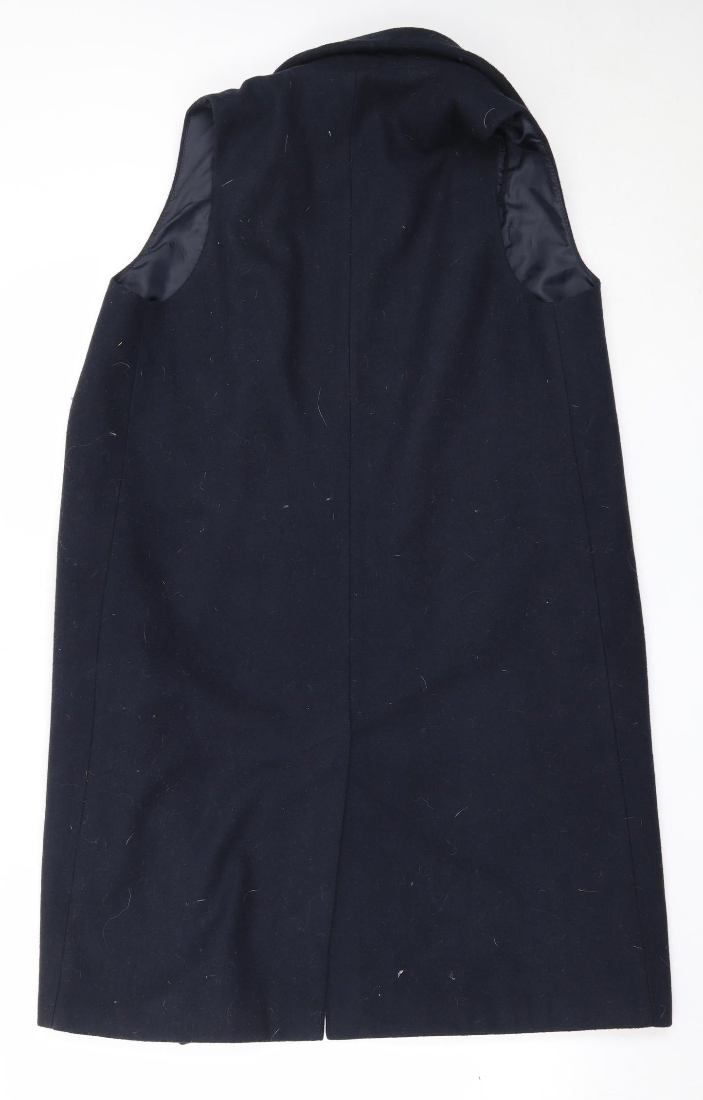 Womens UK Size 10 New Look Blue Overcoat