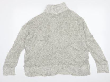 Womens UK Size M New Look Beige Pullover Jumper