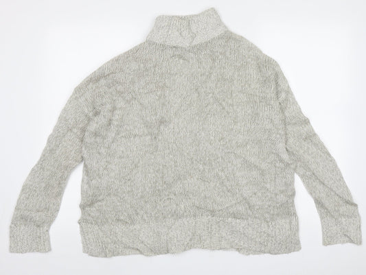Womens UK Size M New Look Beige Pullover Jumper