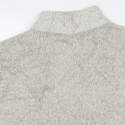 Womens UK Size M New Look Beige Pullover Jumper