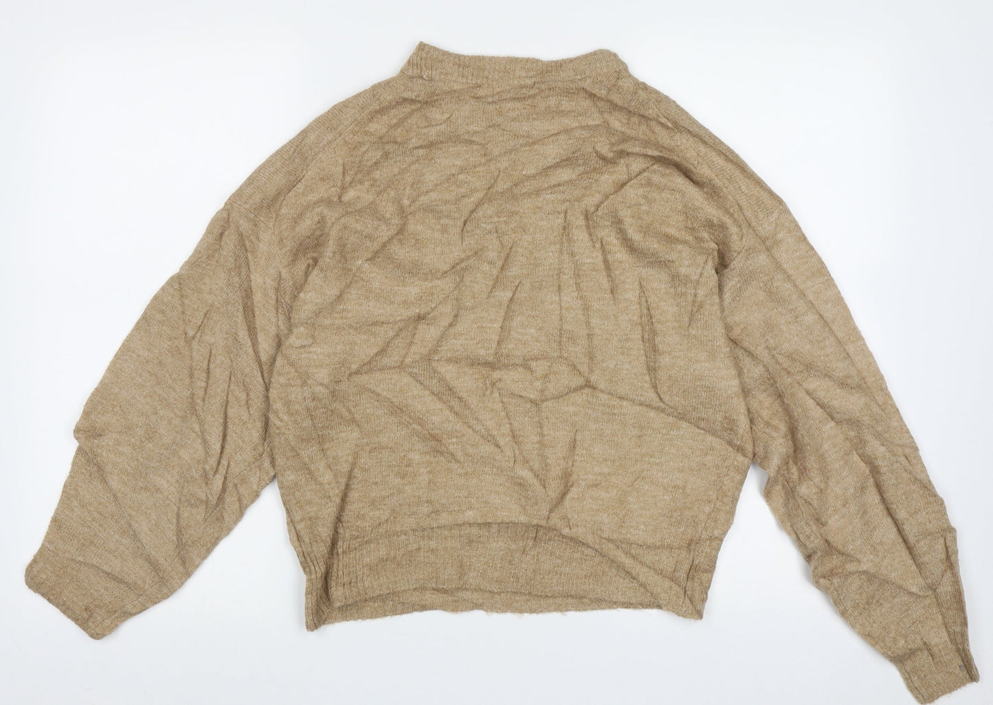 Womens UK Size S H&M Brown Pullover Jumper
