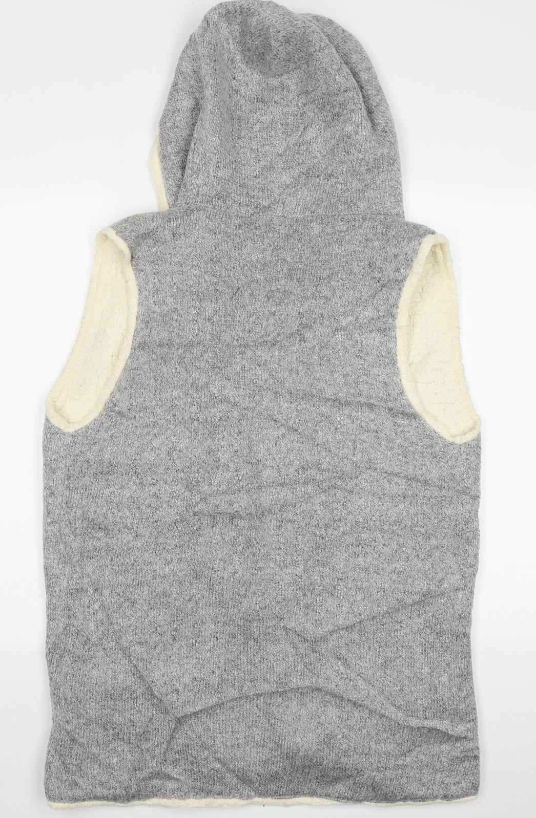 Womens UK Size S FOREVER 21 Grey Cardigan Jumper